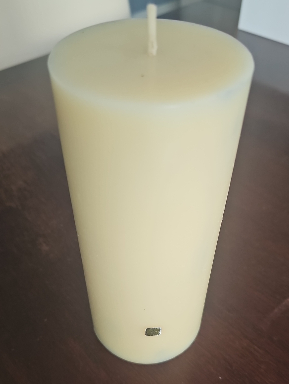 PartyLite Tall Cream Pillar Candle